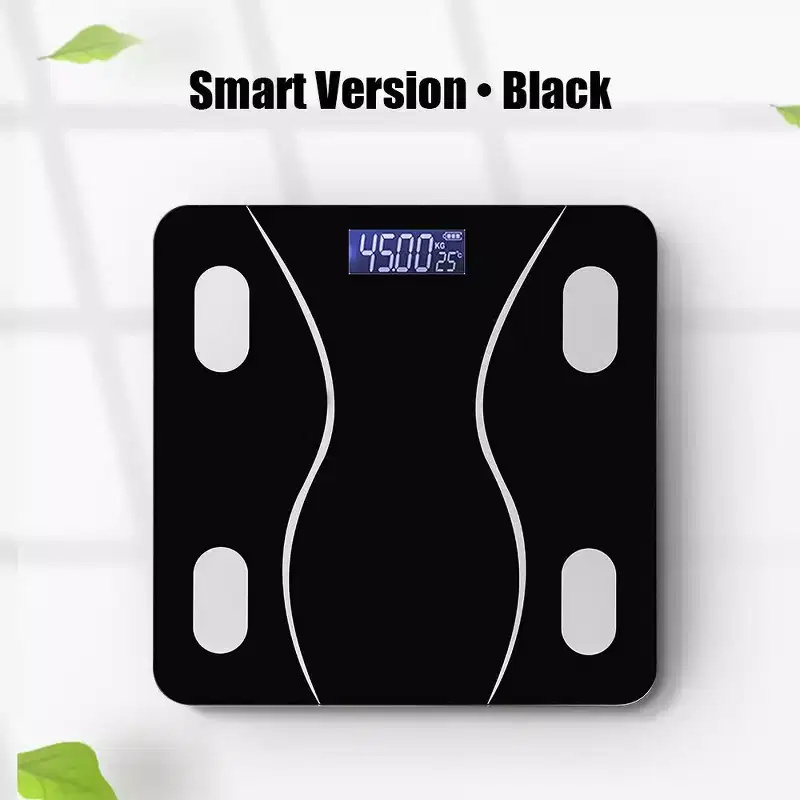 Swtroom Smart Bluetooth Body Fat Scale - Rechargeable Digital Bathroom Scale with App 400lbs Capacity