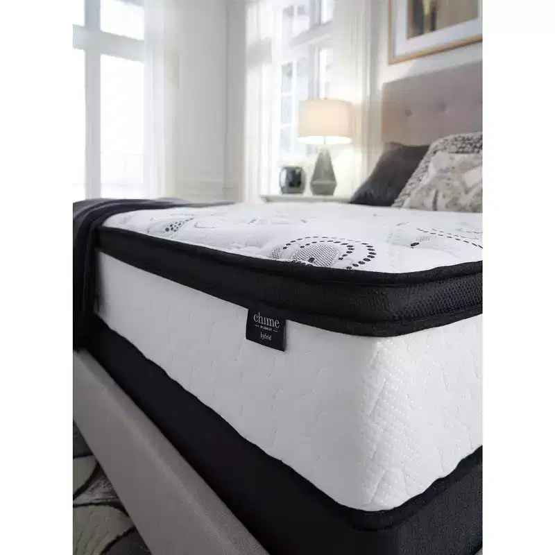 Signature Design by Ashley 12 Inch Chime Hybrid Innerspring Ultra Plush Mattress