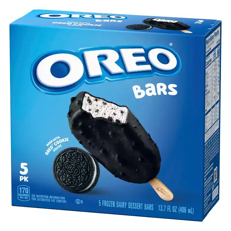 OREO Ice Cream Bar Frozen Desserts - 5ct/13.7 fl oz