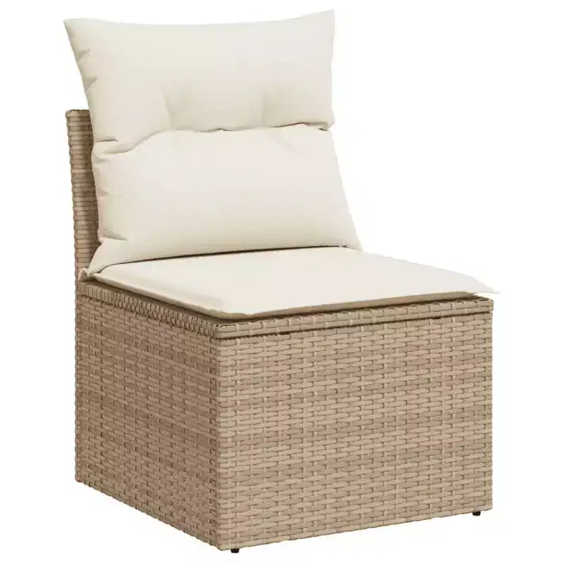 vidaXL Handy Patio Sofa Set with Cushions for Chilling Outside