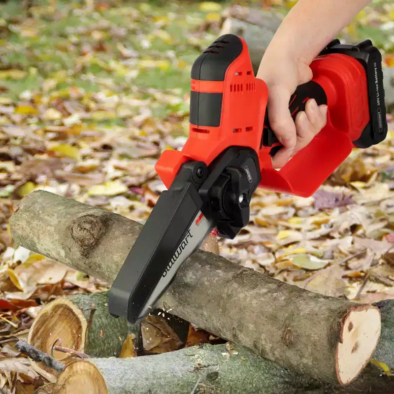 Stalwart Mini Chainsaw with Rechargeable Battery
