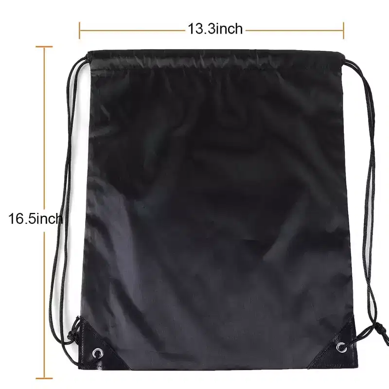 40 Pcs Drawstring Backpack Bulk Draw String Bags Cinch Polyester Bag, 10 colors