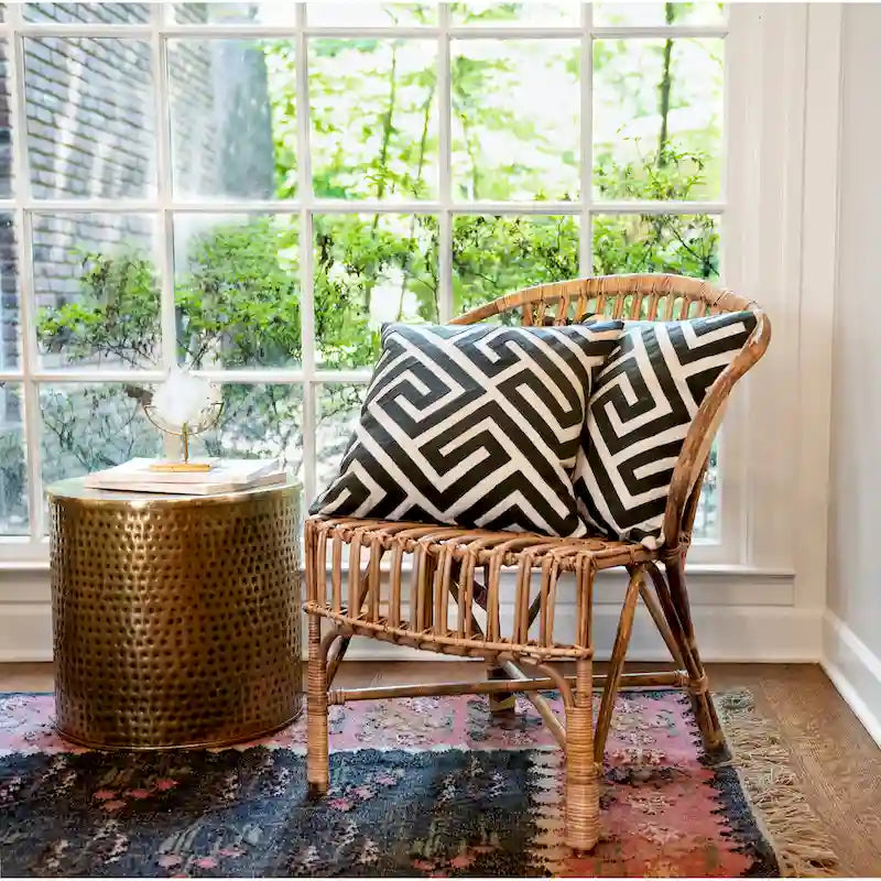 Pure Bamboo Chair with Rounded Back