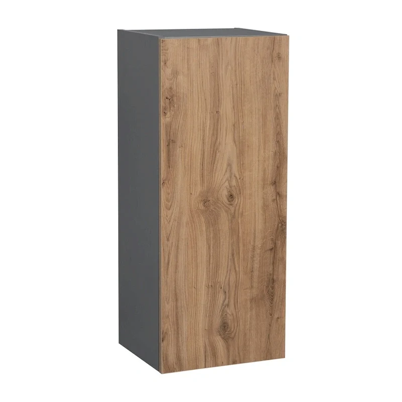 12 x 36 Wall Cabinet, Single Door, Grey