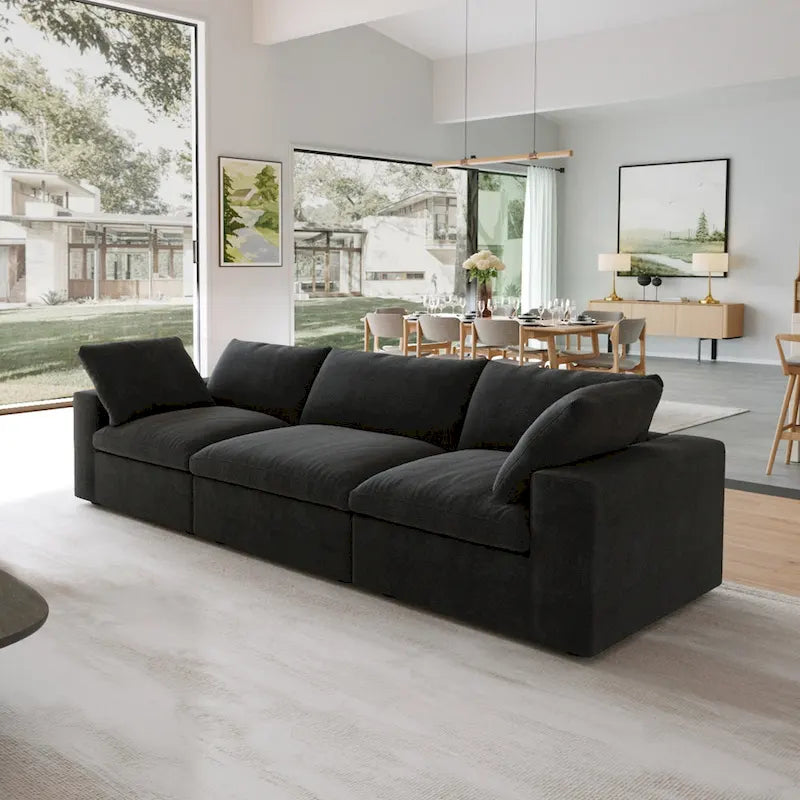 Modern Modular Convertible Sectional Sofa Couch for Living Room