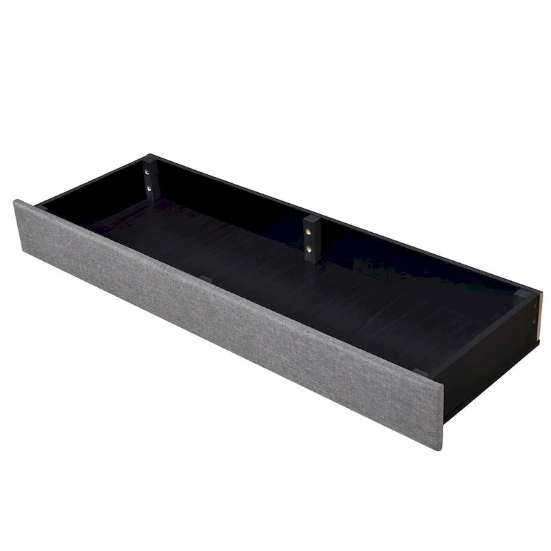 Queen Size Storage Bed Linen Upholstered Platform Bed with 3 Drawers