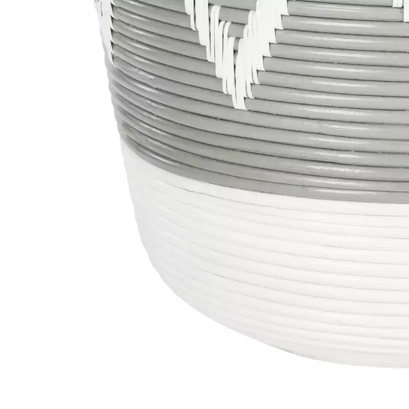 Laundry Basket - HAC6004 - Grey/White