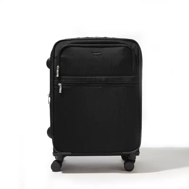 baggallini Luggage Set Carry-On and Large Checked Suitcase Bundle