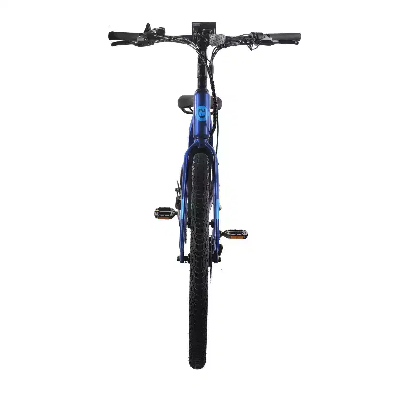 GOTRAX Adult Transfer 27.5 Step Over Electric Hybrid Bike