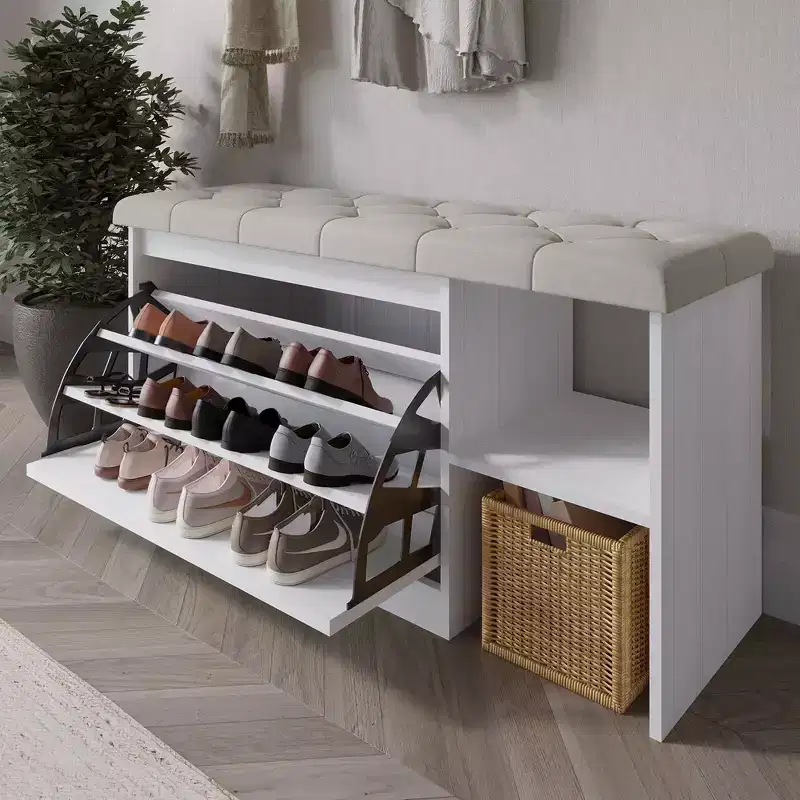 ChaletPosh Storage Shoes Bench