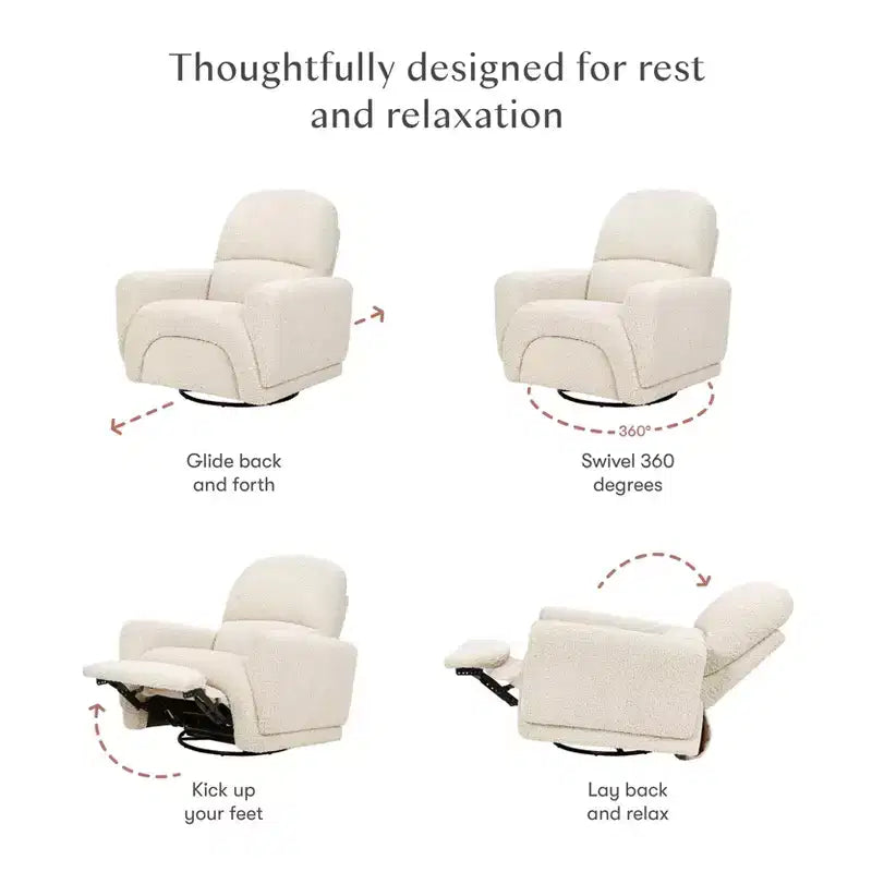 Babyletto Rainbow Recliner and Swivel Glider