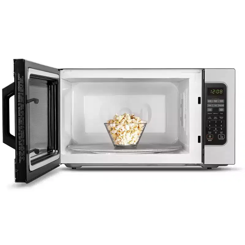Toshiba 2.2 Cu. Ft. 1200-Watt Countertop Microwave Oven with Smart Sensor and Eco Mode (Stainless Steel)