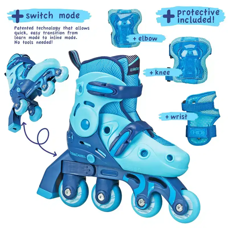 Roller Derby Switch Adjustable Boy's Roller Skates