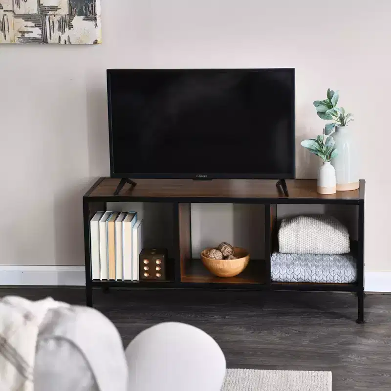 Household Essentials Jamestown TV Stand