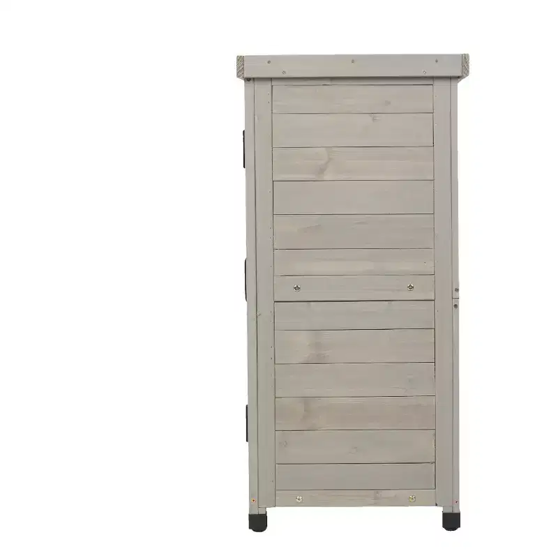 Whisen Potting Bench with Cabinet & Metal Top