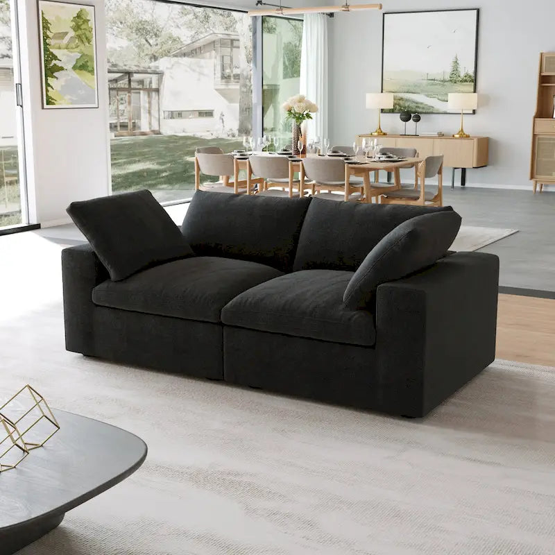 Modern Modular Convertible Sectional Sofa Couch for Living Room