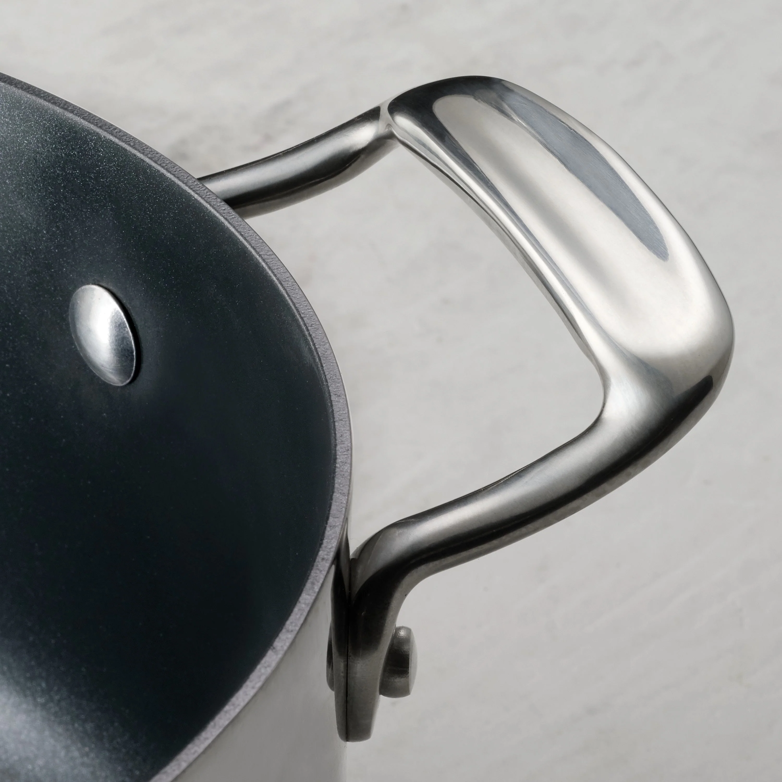 Tri-Ply Clad Covered Casserole with Ceramic Interior