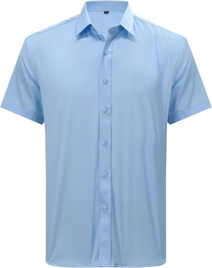Men's Short-Sleeve Stretch Polo Shirt