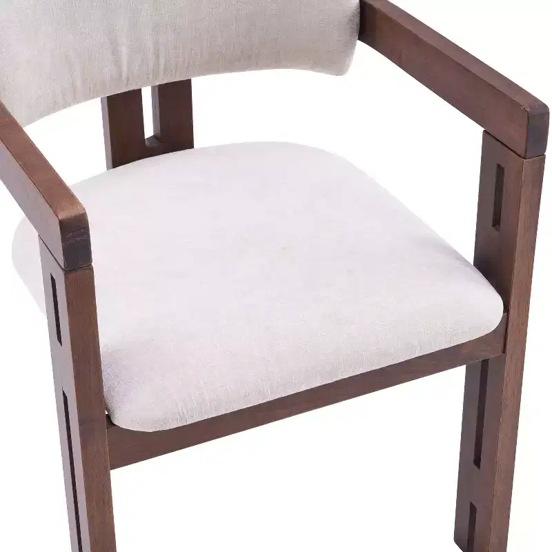 Christopher Knight Home Pascale Mid-Century Modern Rubberwood Upholstered Dining Chairs (Set of 4)