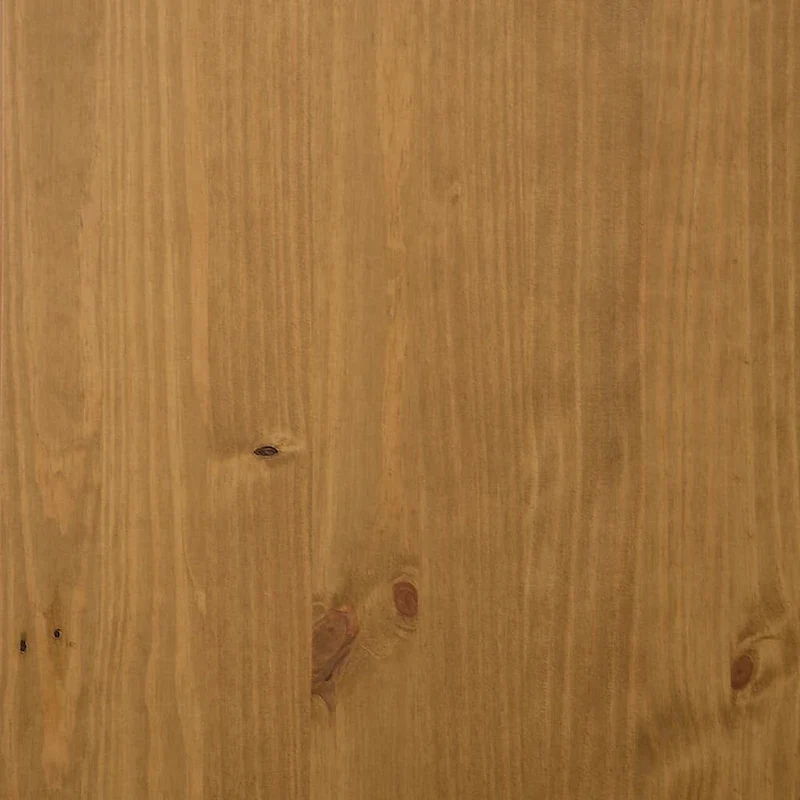 Sideboard with Glass Door 43.3x15.7x31.5 Solid Wood Pine