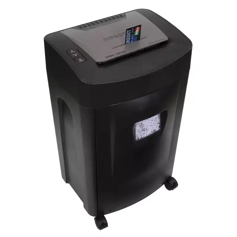 Royal 260MX 20-Sheet Crosscut Paper Shredder with Basket