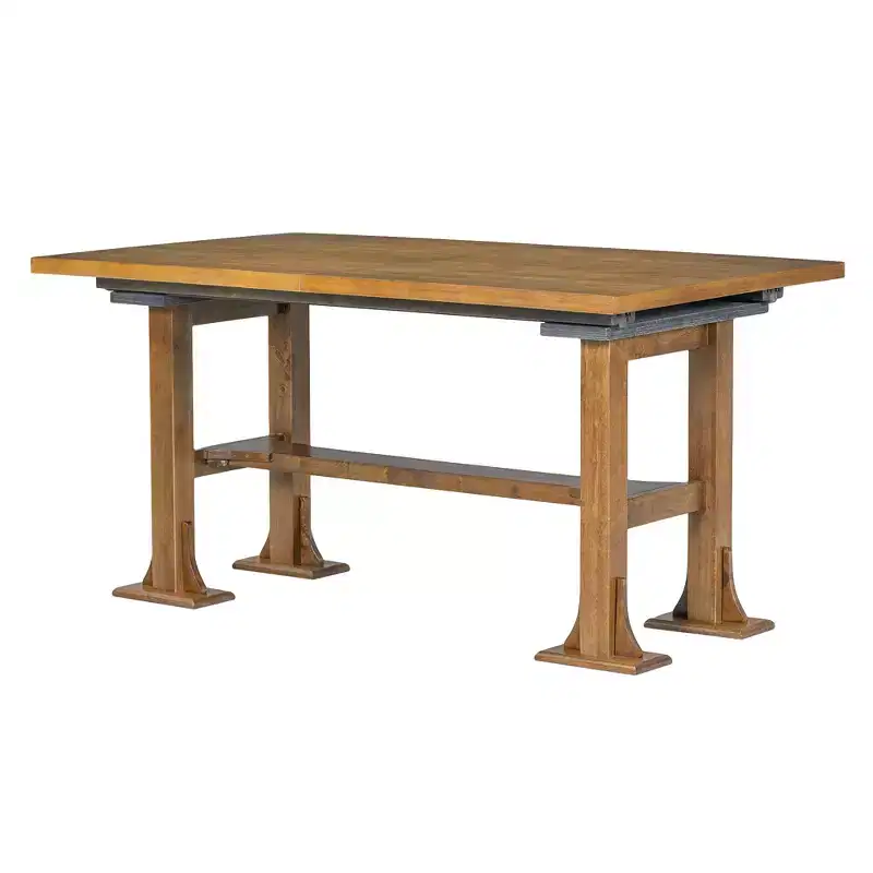6 Pieces Dining Table Set with Bench for 6, Kitchen Table Set with Storage Drawer and 4 Upholstered Dining Chairs