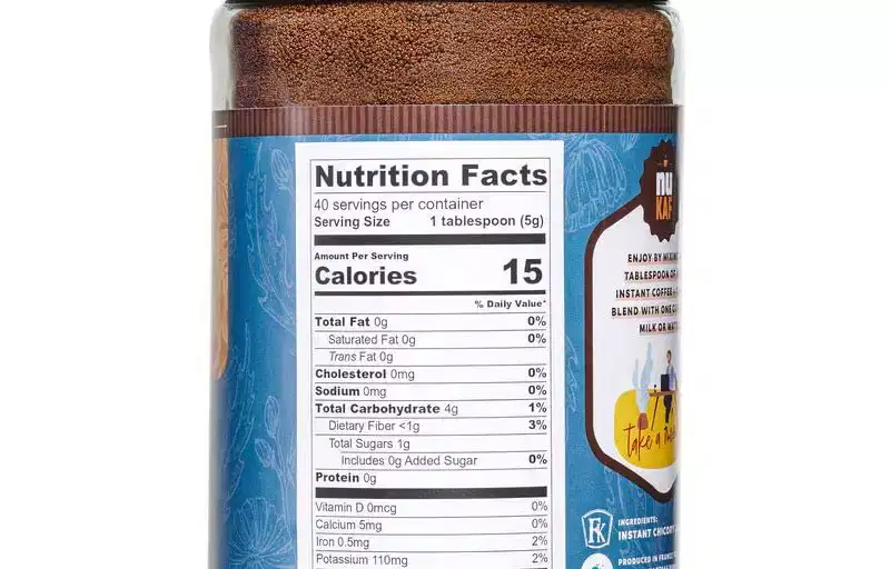 nuKAF By Gourmanity Instant Chicory Coffee Alternative