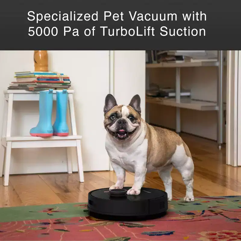 bObsweep Orb-i Robot Vacuum Cleaner Blackberry PET24-7-313