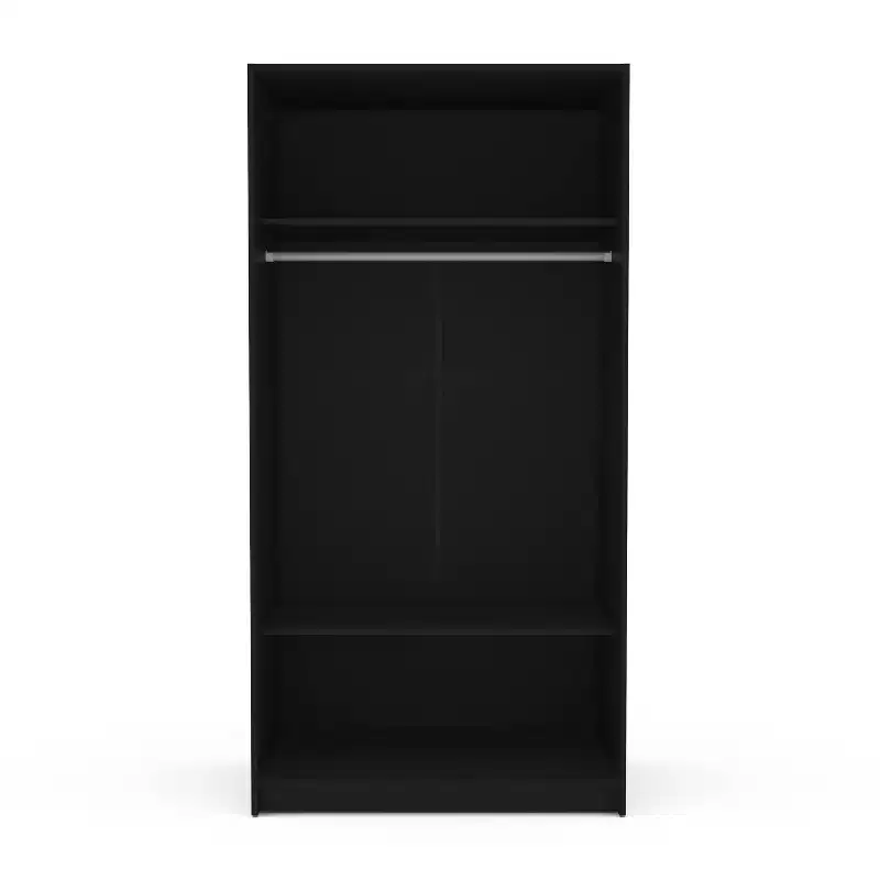 Denmark 2 Clothing Armoire Modern Fixed