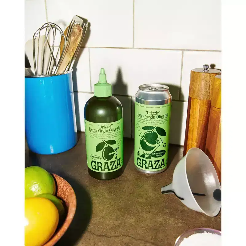 Graza Refill Drizzle Extra Virgin Olive Oil - 483mL