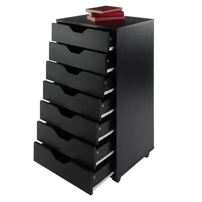 Halifax 7 Drawer Cabinet with Casters - Winsome