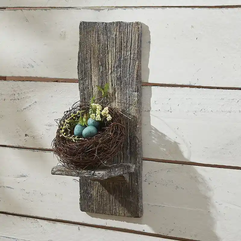 Cement Wall Shelf - 5 x 5.25 x 14.75