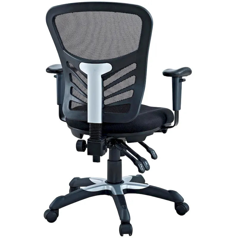 Ergonomic Mesh Office Chair with Adjustable Back & Armrests