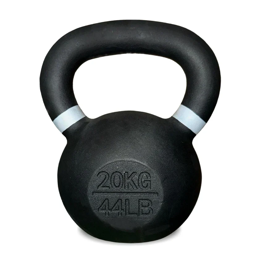 Cast Iron Kettlebells Set ¨C Solid Iron, Rust Resistant Coating, Ergonomic Grip ¨C Full Body Strength & Power Training ¨C Ideal for Home Gyms
