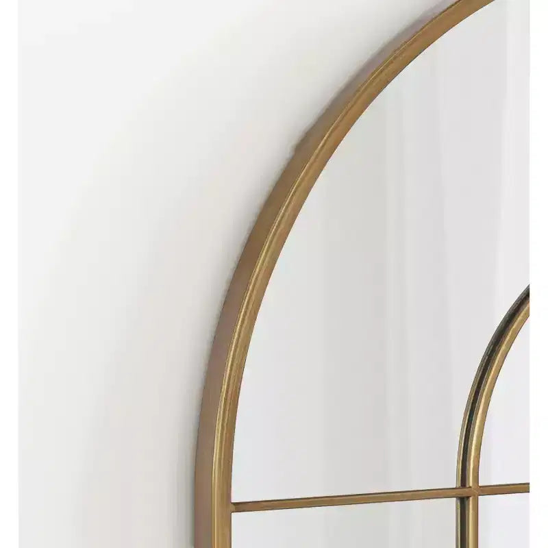 Kate and Laurel Solei Framed Arch Wall Mirror
