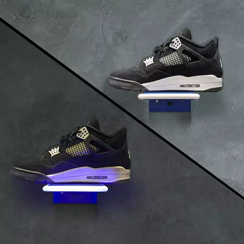 Sportopia 2pc LED Edge Shoe Display Shelf