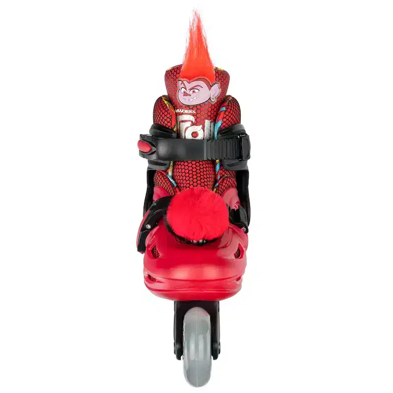 Crazy Skates Trolls Size Adjustable Inline Skates - Featuring Poppy From The Trolls Move