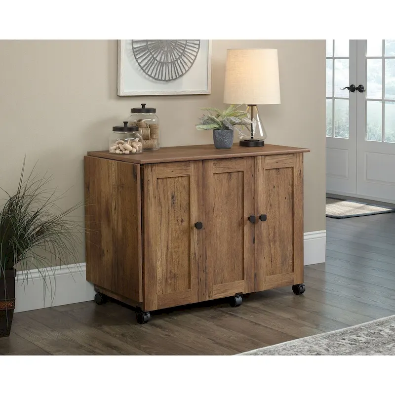 Collection Easy Rolling Sewing and Craft Table/Cart