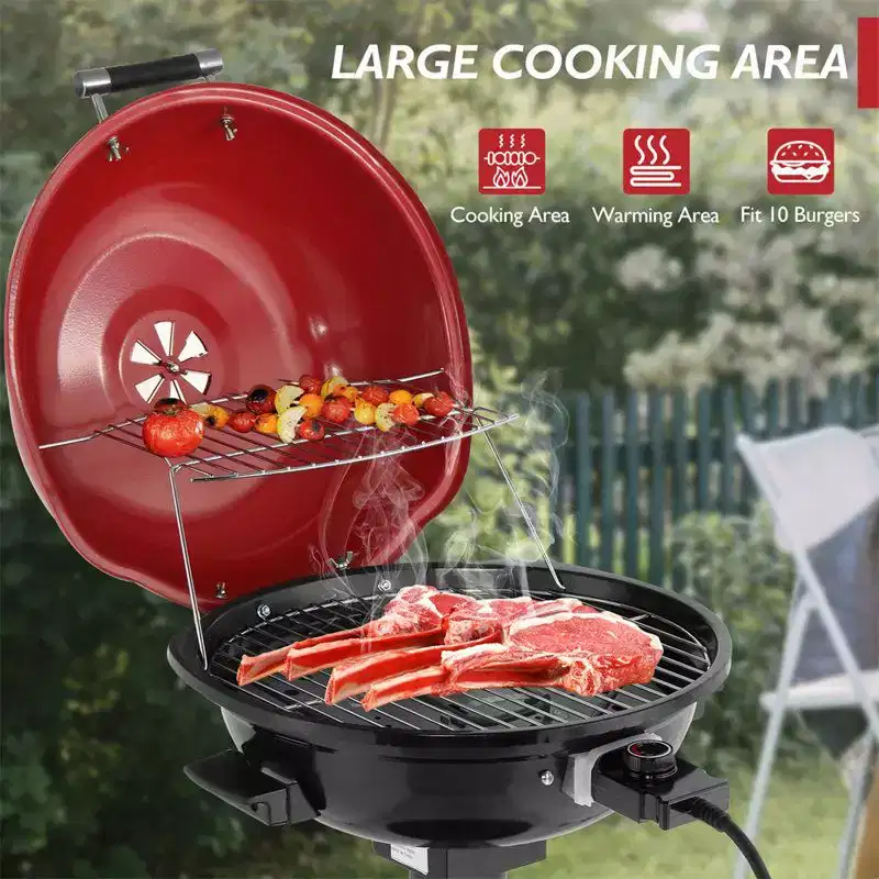 Karl Home Portable Double Layer Electric BBQ Grill