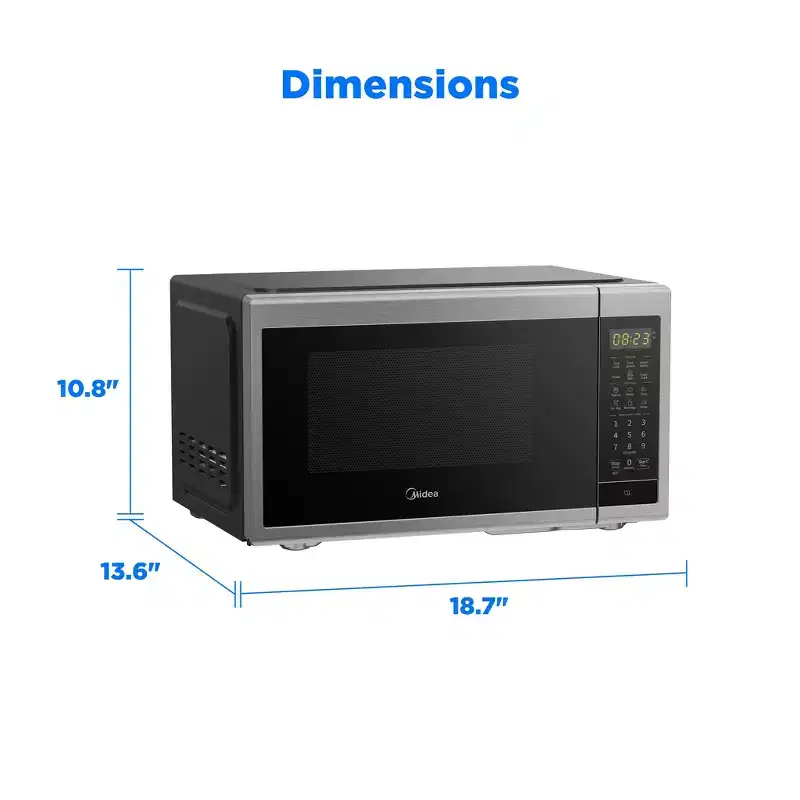 Midea 0.9 cu. ft. Countertop Microwave Oven, 900W