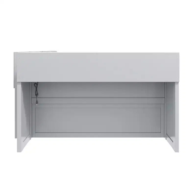 Full Daybed Frame, Solid Wood Daybed with Storage Cabinets and Shoe Cabinet