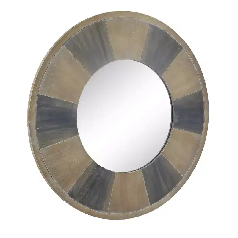27 Round Rustic Mirror - Stonebriar Collection