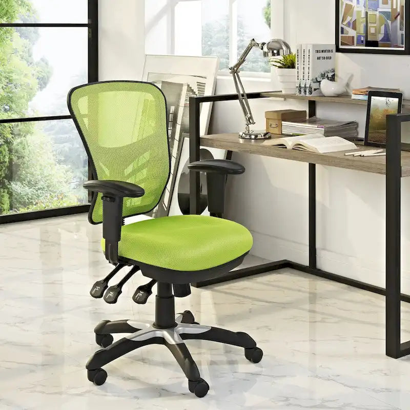 Ergonomic Mesh Office Chair with Adjustable Back & Armrests