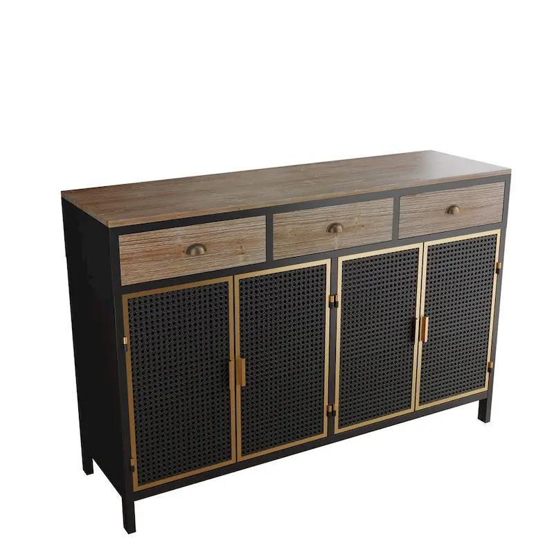 Sideboard with Drawers and Doors