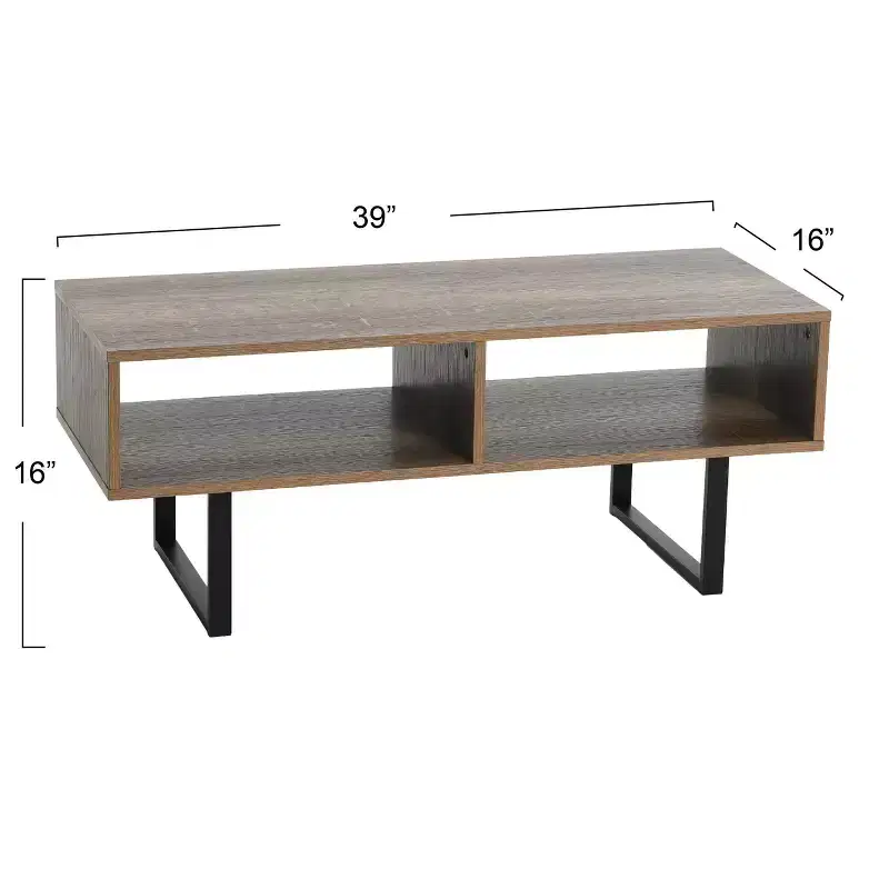 Household Essentials Jamestown TV Stand