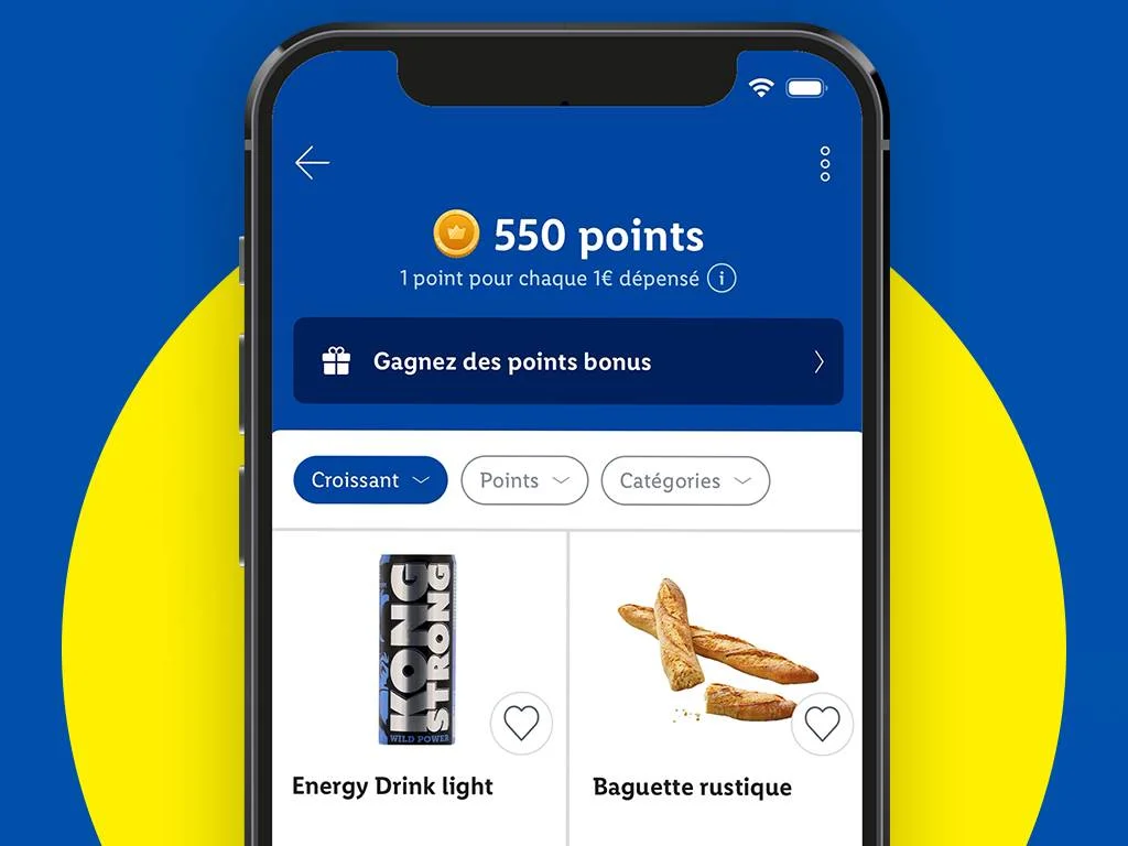 Collectez des POINTS LIDL