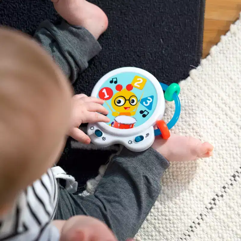 Baby Einstein Tiny Tempo Musical Toy Drum for 3+months
