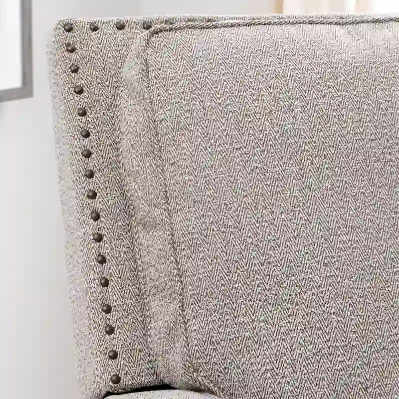 Upholstered Push Back Recliner