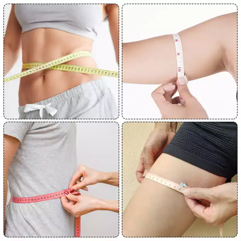 Unique Bargains Automatic Metric System Retractable Lock Pin Push-Button Tape Rulers and Measuring Tools 150cm