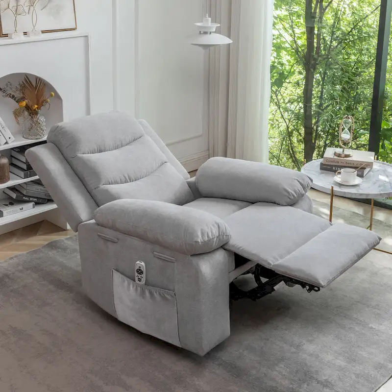 Power Recliner Chair with Heat & Vibration Massage